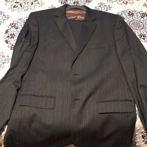 Josephs&fiess geay pinstriped suit